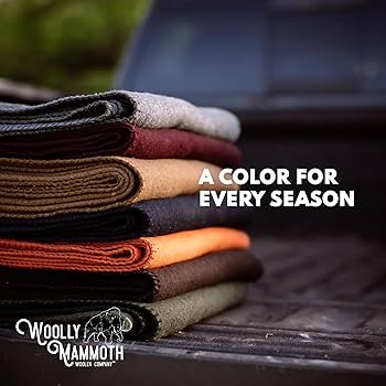 Woolley mommth ウーリーマンモス ブランケット blanket Woolly Mammoth Woolen Co. | Extra Large Merino Wool Camp